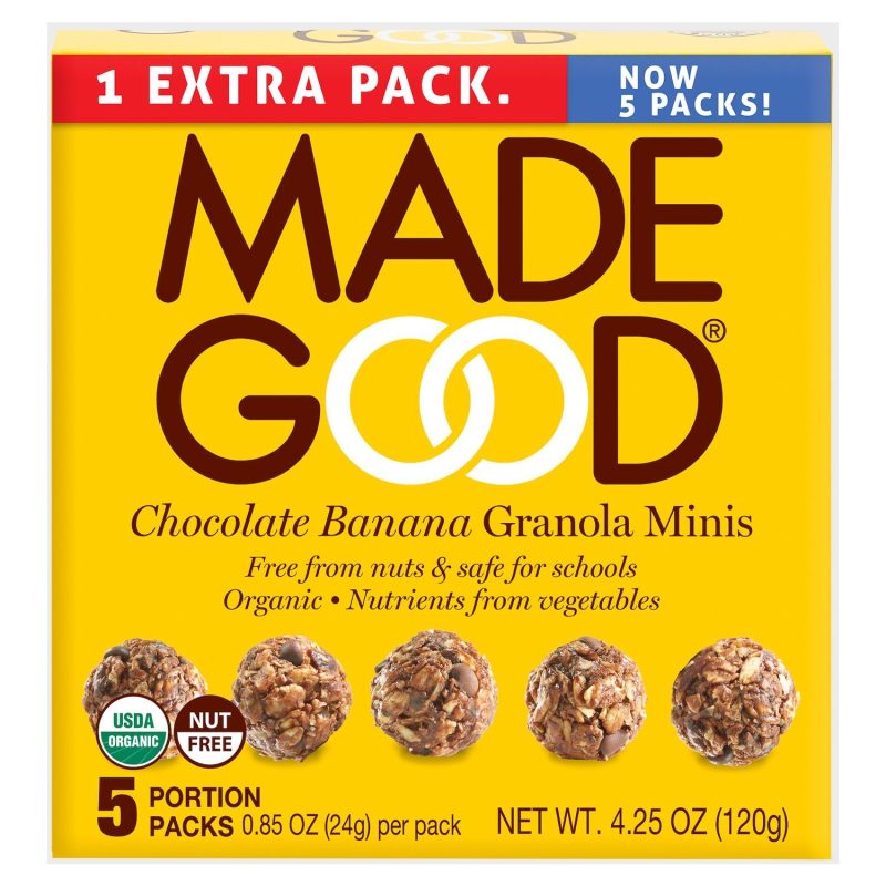 Made Good Granola Minis Made Good Foods Chocolate Banana 0.85 Oz-5 Packs