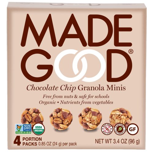 Made Good Granola Minis Made Good Foods Chocolate Chip 0.85 Oz-4 Packs 