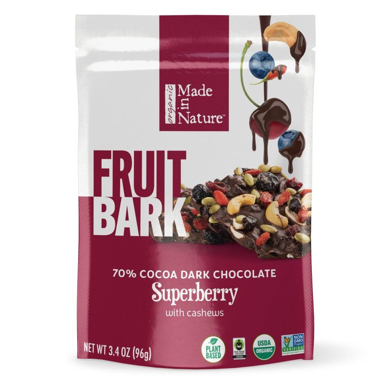 Made in Nature Fruit Bark Meltable Made in Nature Superberry 3.4 Ounce