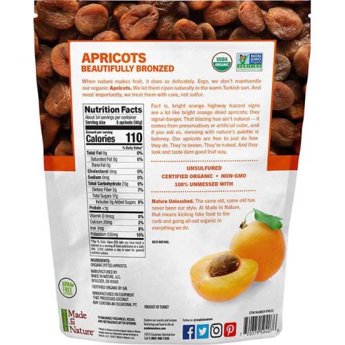 made in nature organic dried apricots made in nature 259897