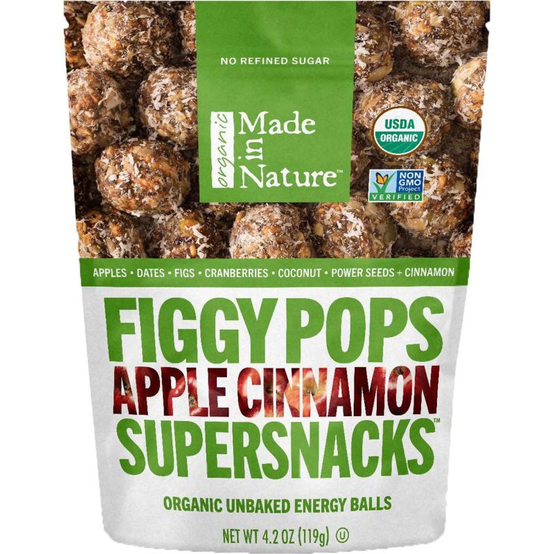 Made In Nature Organic Figgy Pops Made In Nature Apple Cinnamon 4.2 Ounce