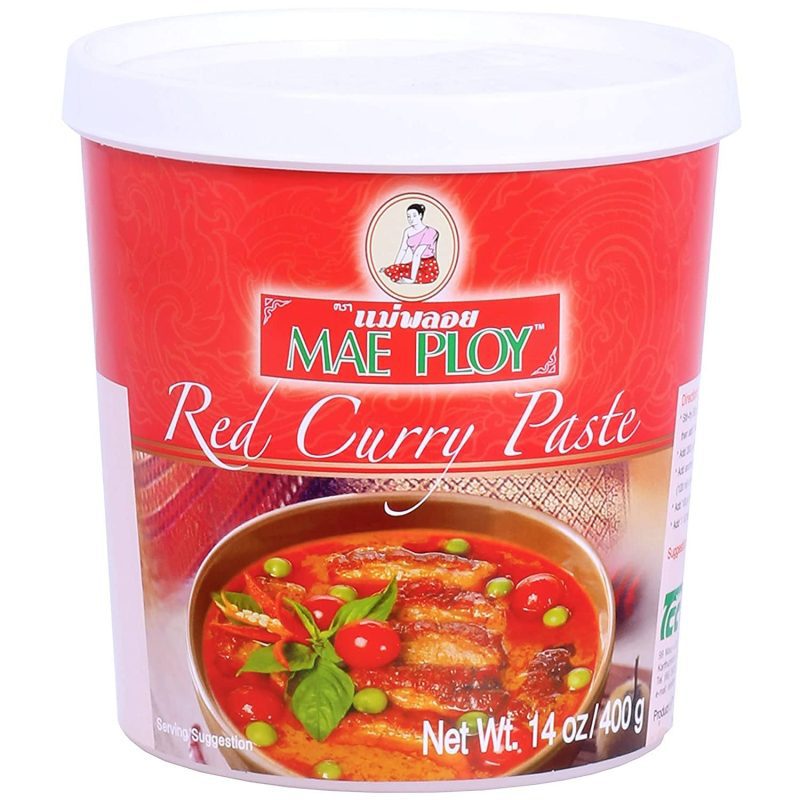 Mae Ploy Thai Curry Paste Mae Ploy Red 14 Ounce