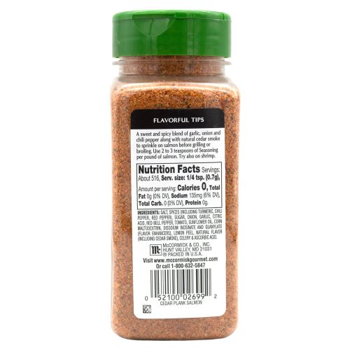 mccormick cedar plank salmon seasoning mix mccormick 180499