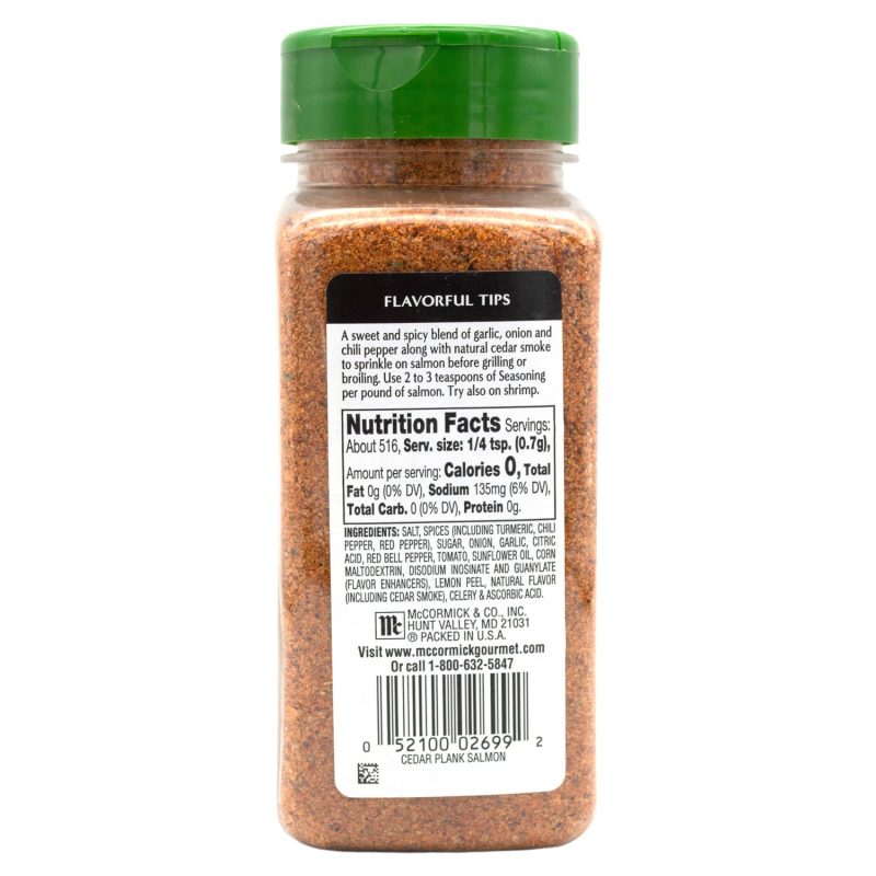 mccormick cedar plank salmon seasoning mix mccormick 180499