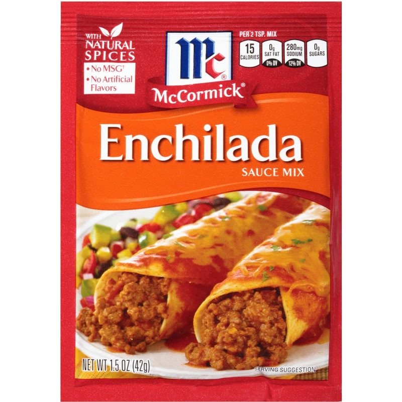 McCormick Enchilada Sauce Mix McCormick 1.5 Ounce