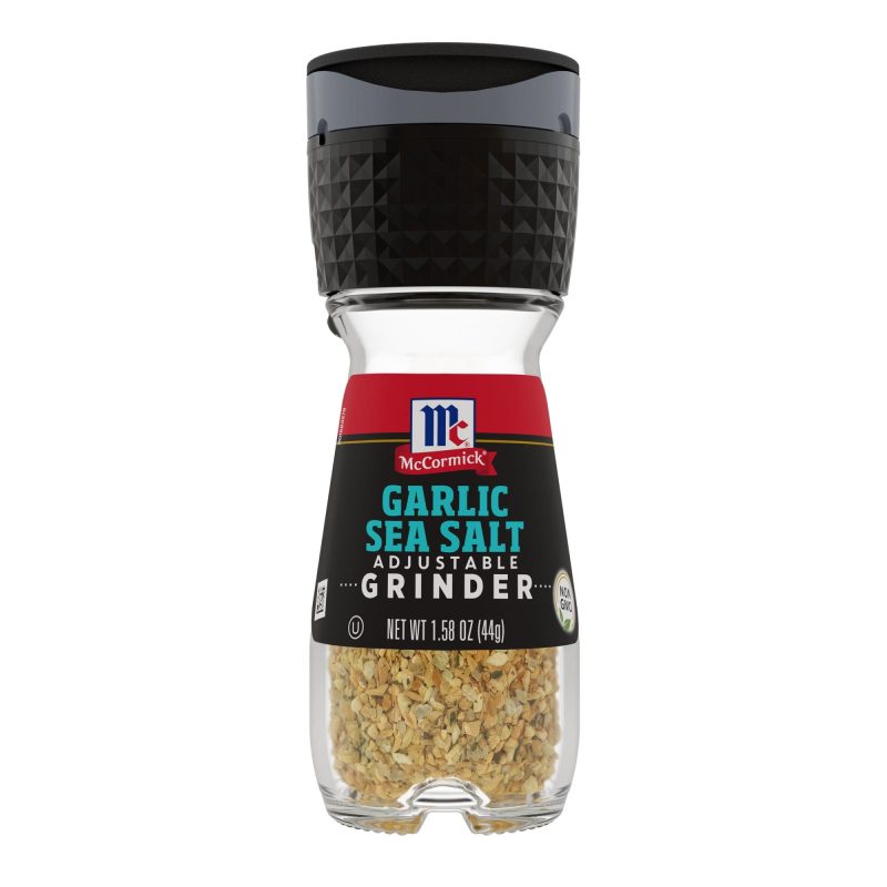 McCormick Spices & Seasonings Grinder McCormick Garlic Sea Salt 1.58 Ounce