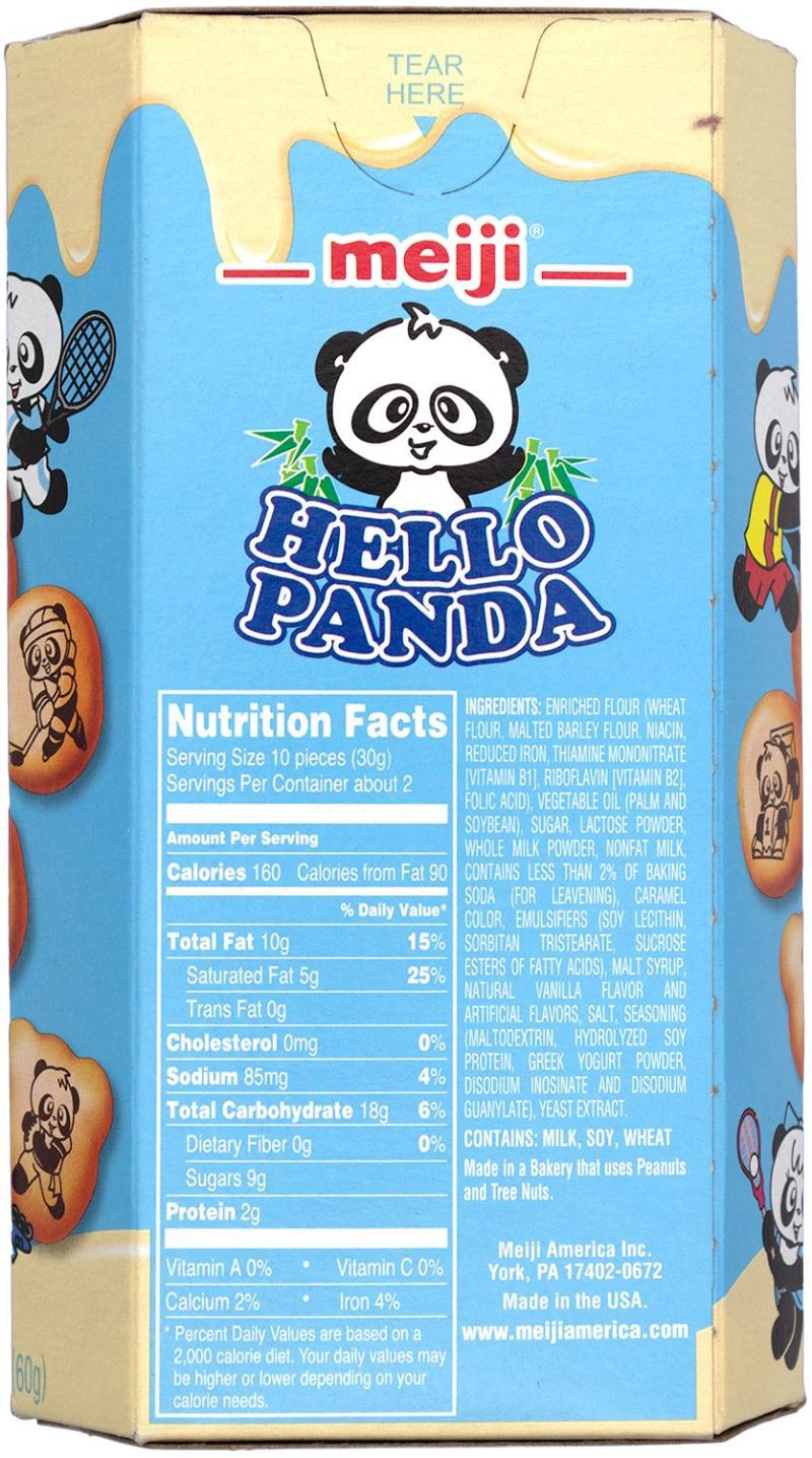 meiji hello panda cookie meiji 176278