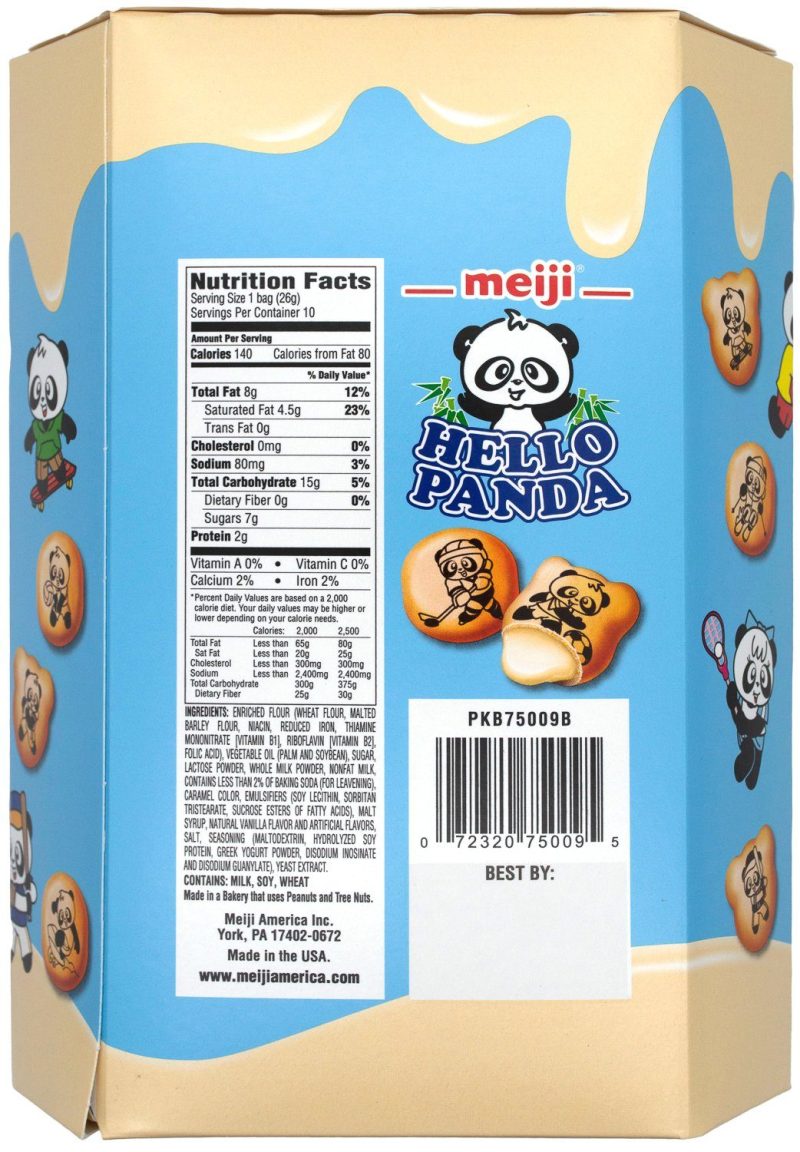 meiji hello panda cookie meiji 750494