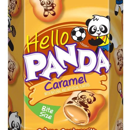 Meiji Hello Panda Cookie Meiji Caramel 2.1 Ounce 