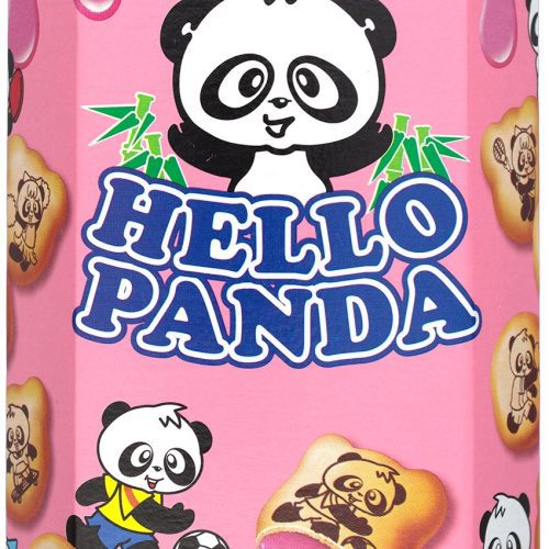 Meiji Hello Panda Cookie Meiji Strawberry 2.1 Ounce 