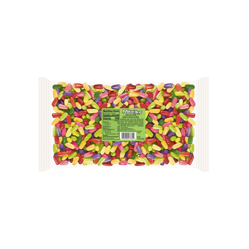 Mike & Ike Candy Mike & Ike Mega Mix Sour 4.5 Lb