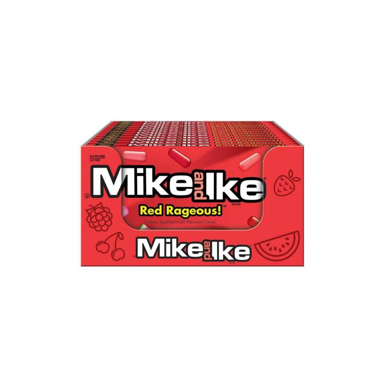 Mike & Ike Candy Mike & Ike Red Rageous 5 Oz-12 Count