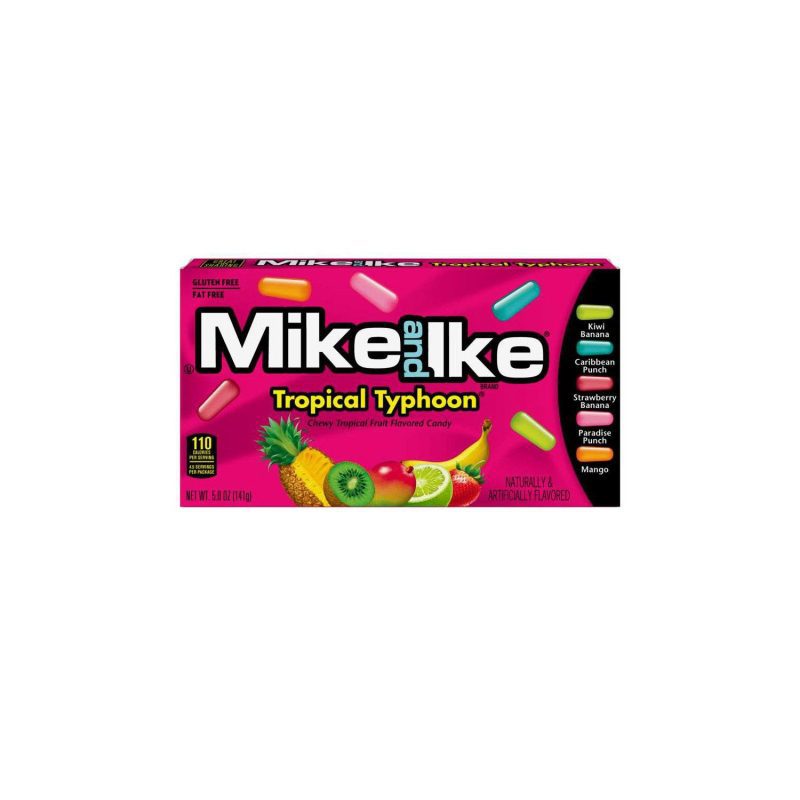 Mike & Ike Candy Mike & Ike Tropical Typhoon Theater Box - 5 Ounce