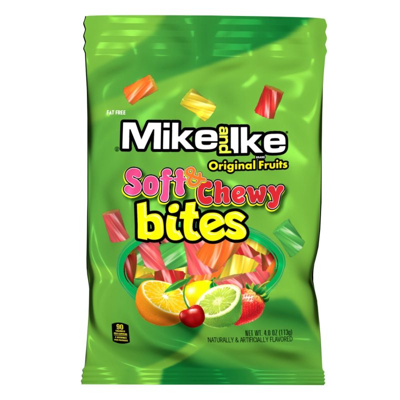 Mike & Ike Soft & Chewy Licorice Bites Mike & Ike Original 4 Ounce