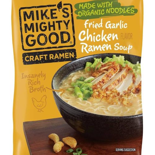 Mike's Mighty Good Craft Ramen Soup Mike's Mighty Good Fried Garlic Chicken 2.2 Ounce 