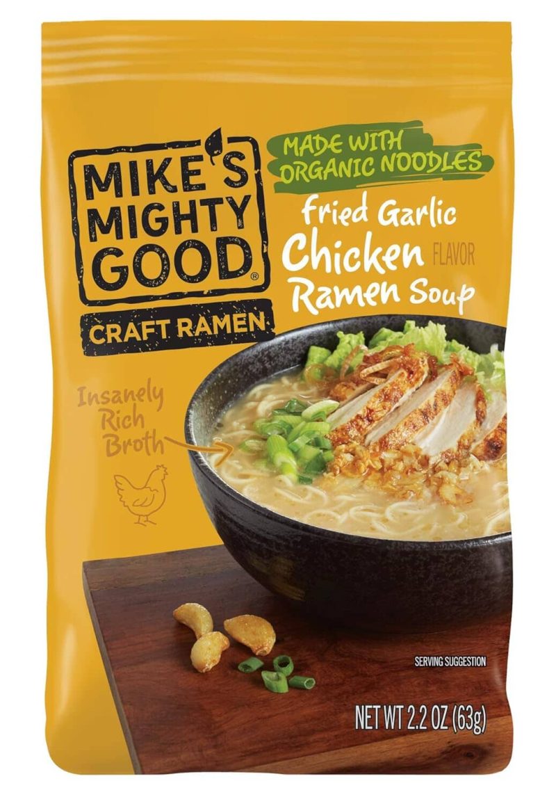 Mike's Mighty Good Craft Ramen Soup Mike's Mighty Good Fried Garlic Chicken 2.2 Ounce