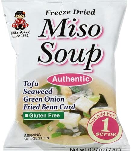 miko freeze dried instant miso soup snackathon 501426