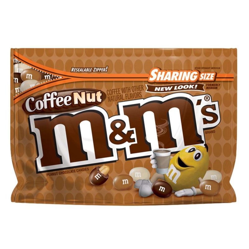 M&M's Chocolate Candies Meltable M&M's Coffee Nut 9.6 Ounce