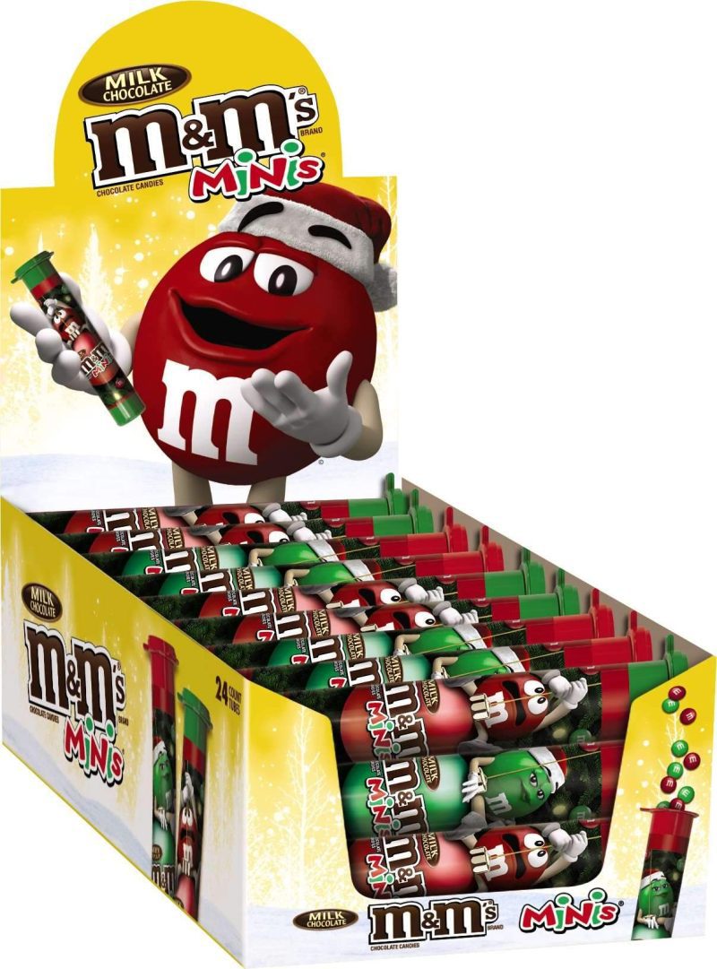 M&M's Chocolate Candies Meltable M&M's Milk Chocolate Minis 1.77 Oz-24 Count