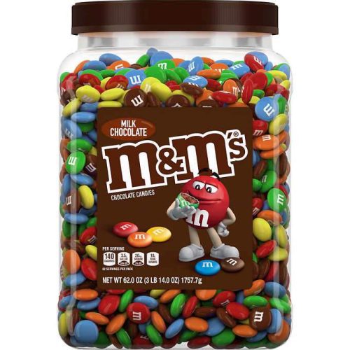 M&M's Chocolate Candies M&M's Milk Chocolate 62 Ounce 