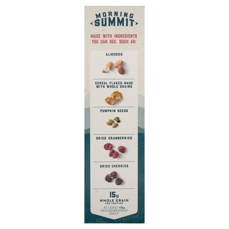 morning summit lightly sweetened maple berry blend cereal morning summit 616876