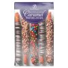 Mrs Prindables Chocolate and Caramel Dipped Pretzels Rods Meltable Mrs Prindables Variety 24 Rods-2.17 Pound