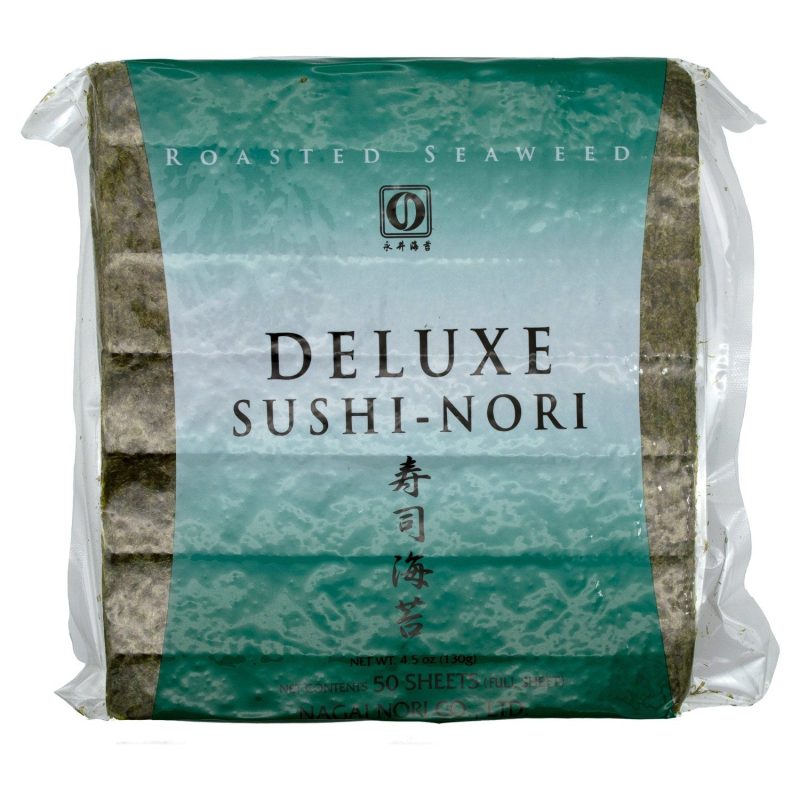 Nagai Deluxe Sushi Nori Nagai Nori Full Sheet 50 Sheets