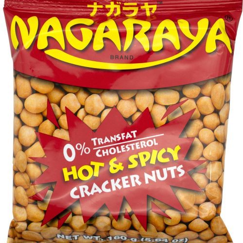 Nagaraya Creacker Nuts Nagaraya Hot & Spicy 5.64 Ounce 