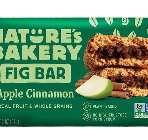 Nature's Bakery Fig Bar Nature's Bakery Apple Cinnamon 2 Ounce 