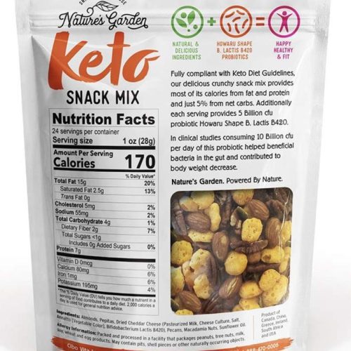 natures garden keto snack mix natures garden 635329