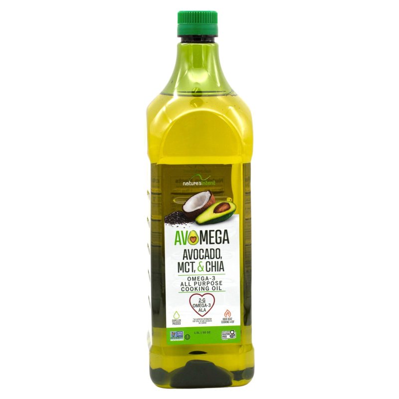 Nature's Intent Avocado, MCT, & Chia All Purpose Cooking Oil Nature's Intent Original 50 Ounce