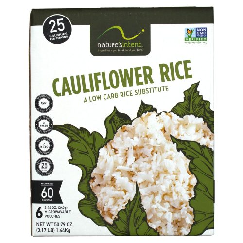 Nature's Intent Cauliflower Rice Nature's Intent Original 8.46 Oz-6 Count