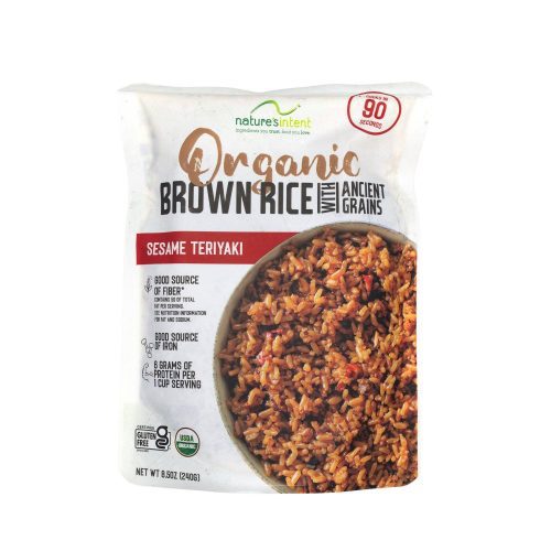 Nature's Intent Organic Brown Rice with Ancient Grains Nature's Intent Sesame Teriyaki 8.5 Ounce