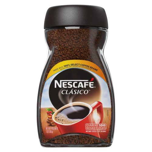 NESCAFÉ CLASICO Instant Coffee NESCAFÉ Dark Roast 7 Ounce 