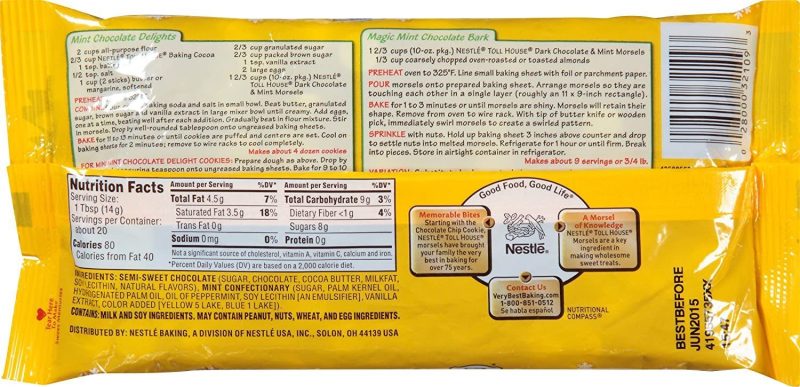 nestle toll house baking morsels toll house 743299