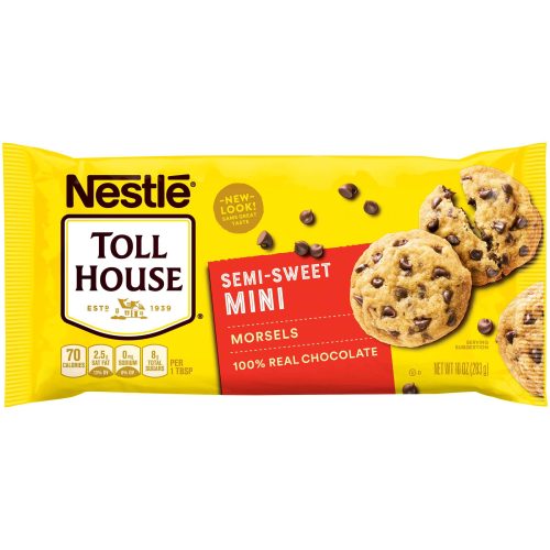 Nestlé Toll House Baking Morsels Toll House Semi-Sweet Mini 10 Ounce 