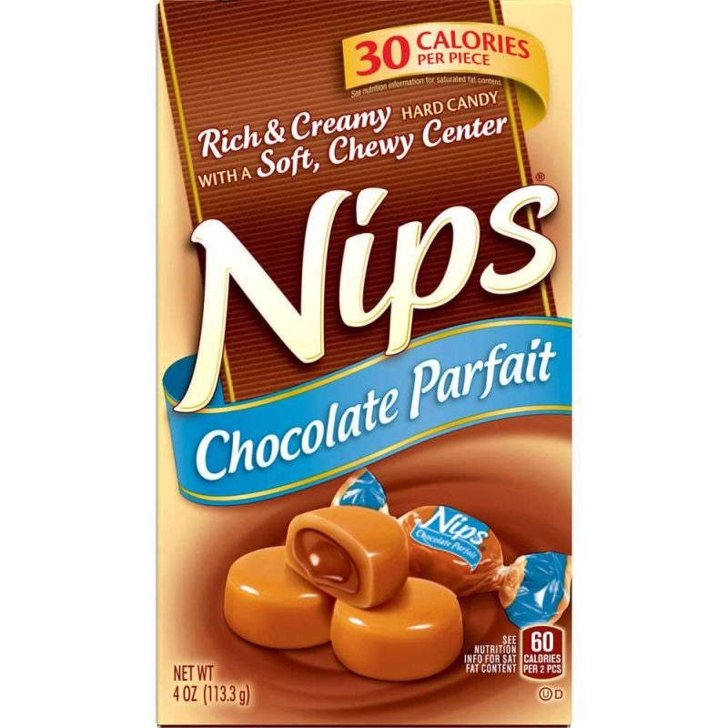 Nips Candies Nips Chocolate Parfait 4 Ounce