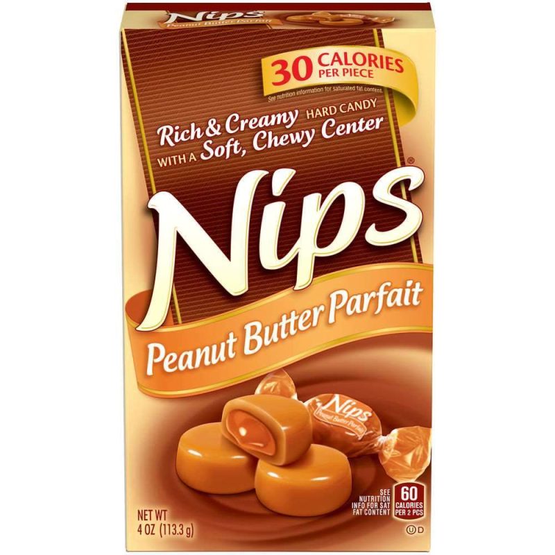 Nips Candies Nips Peanut Butter Parfait 4 Ounce