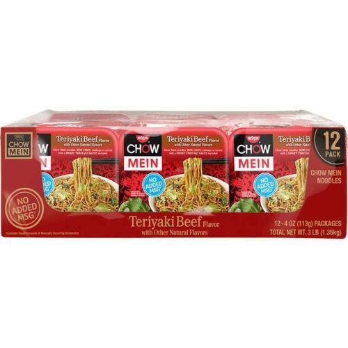 Nissin Chow Mein Nissin Teriyaki Beef 4 Oz-12 Count 