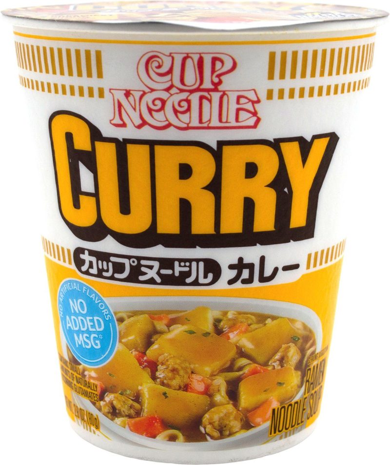 Nissin Cup Ramen Noodle Soup Nissin Curry 2.82 Ounce