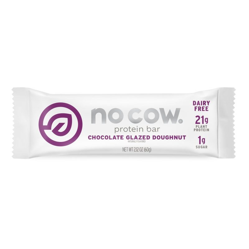 No Cow Plant Based Protein Bars No Cow Chocolate Glazed Doughnut 2.12 Ounce