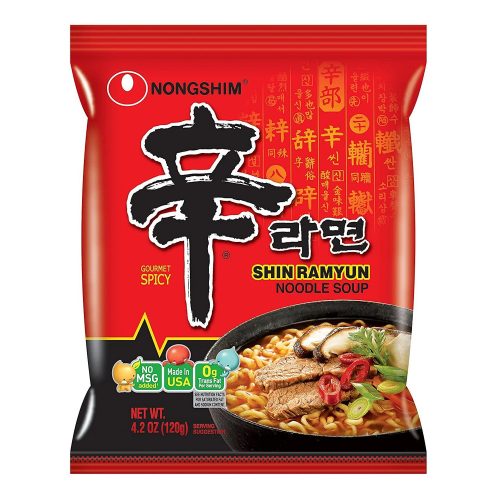 Nongshim Noodle Bag Nongshim Shin 4.2 Ounce