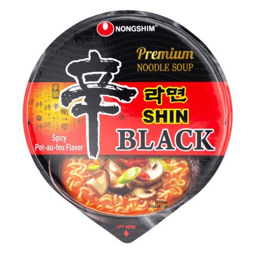 nongshim shin black noodle soup nongshim 117872