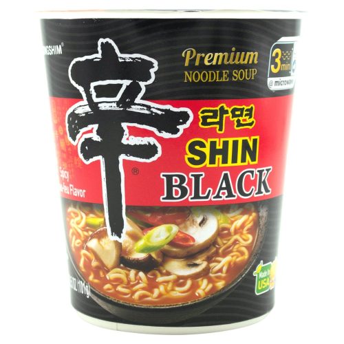 Nongshim Shin Black Noodle Soup Nongshim 3.5 Ounce 