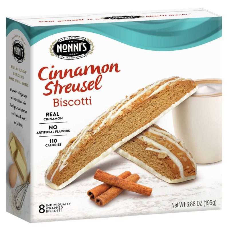 Nonni's Biscotti Nonni's Cinnamon Streusel 6.88 Ounce