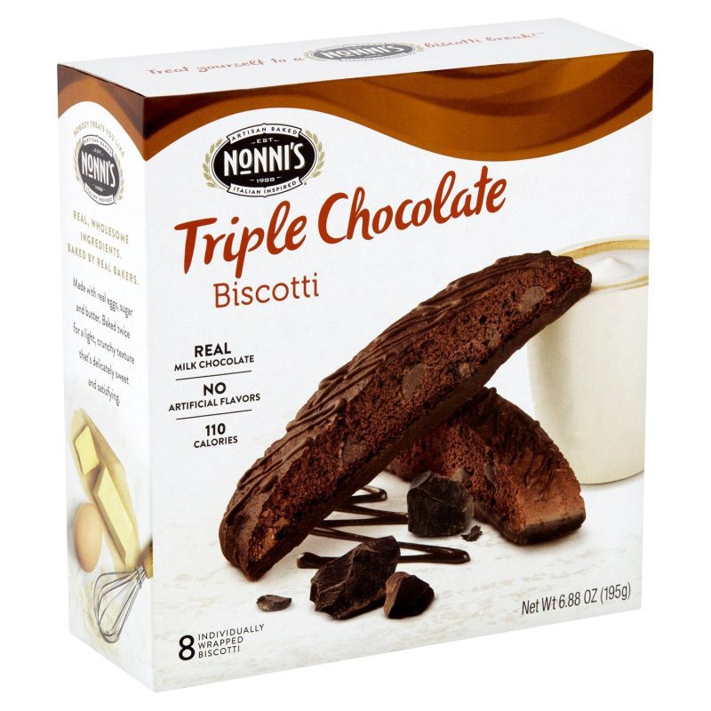 Nonni's Biscotti Nonni's Triple Chocolate 6.88 Ounce