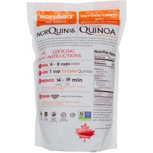 norquin canadian grown tri color quinoa norquin 862832