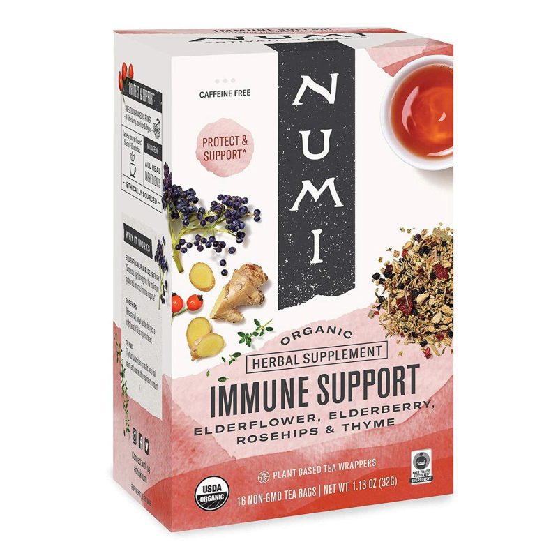 Numi Organic Tea Numi Immune Support 16 Tea Bags