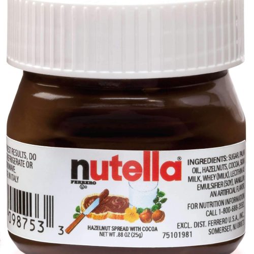 Nutella Hazelnut Spread with Cocoa Nutella 0.88 Ounce