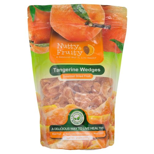 Nutty Fruity Dried Tangerine Wedges Nutty & Fruity Original 20 Ounce